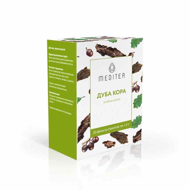 Дуба кора Биотест фильтр-пакеты