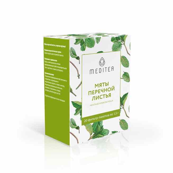 Мяты перечной листья Биотест фильтр-пакеты