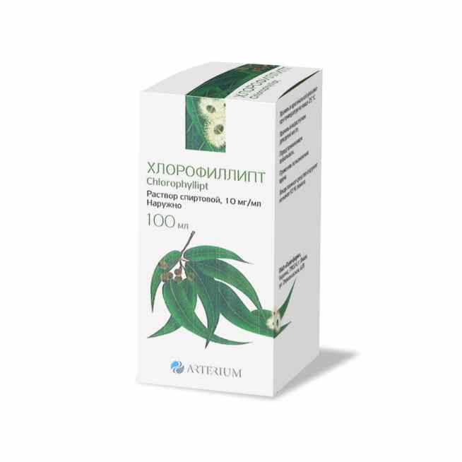 Хлорофиллипт спиртовой Галичфарм