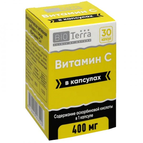 Витамин c биотерра (502 мг)