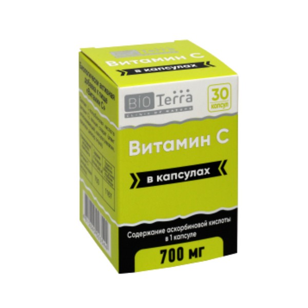 Витамин c биотерра (825.5 мг)