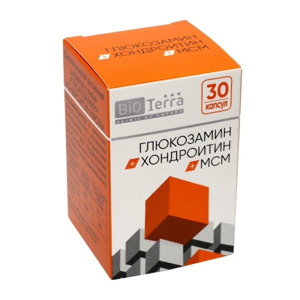 Глюкозамин+хондроитин+мсм