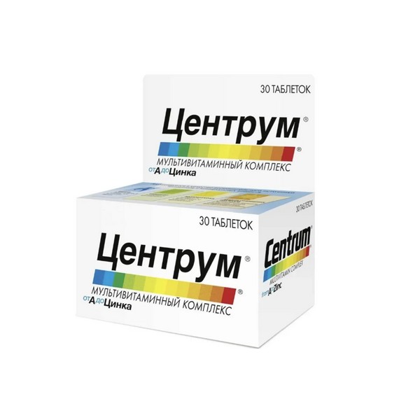 Центрум мультивитаминный комплекс от а до zn