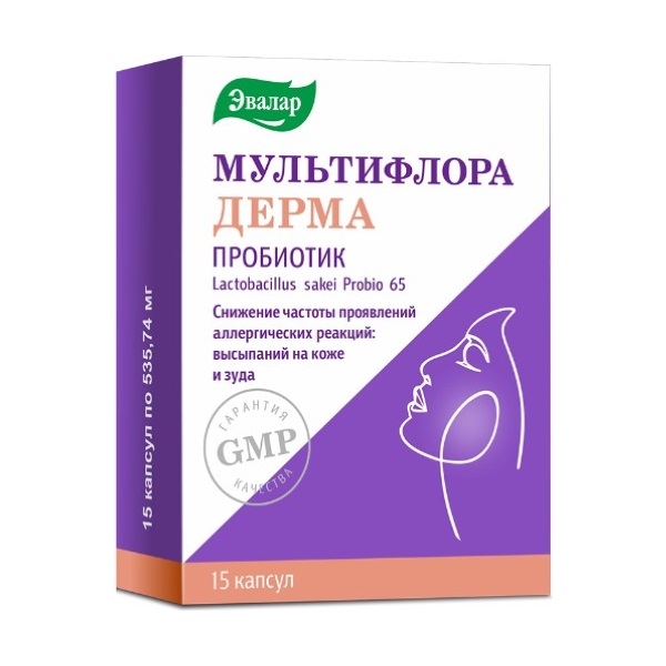 Мультифлора эвалар дерма