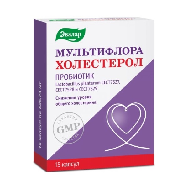 Мультифлора Эвалар холестерол