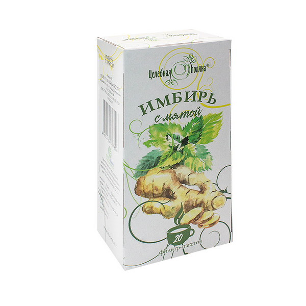 Фиточай имбирь с мятой