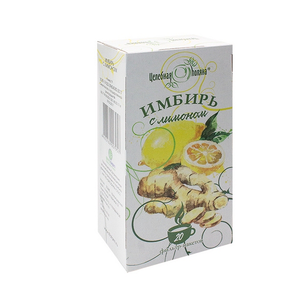 Фиточай имбирь с лимоном