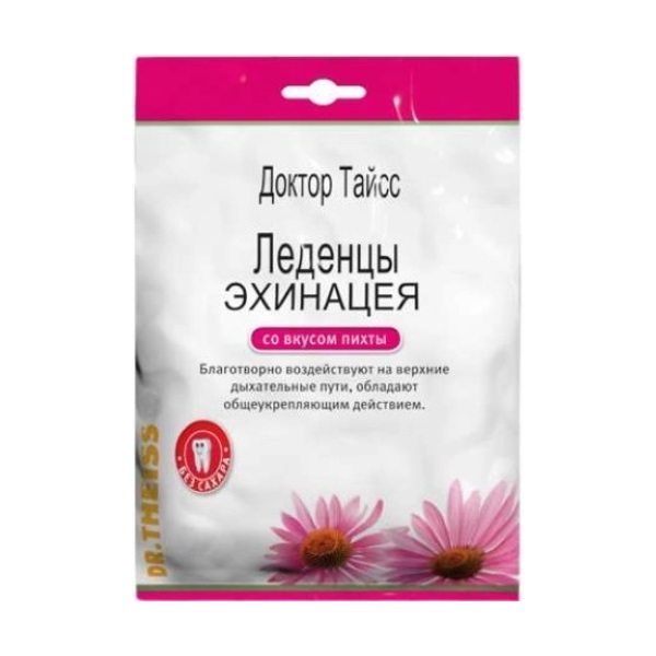 Доктор тайсс эхинацея со вкусом пихты