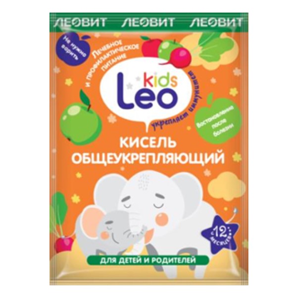 Леовит Кисель общеукрепляющий Leo Kids