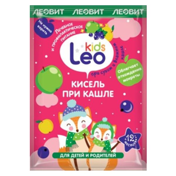Леовит Кисель при кашле Leo Kids