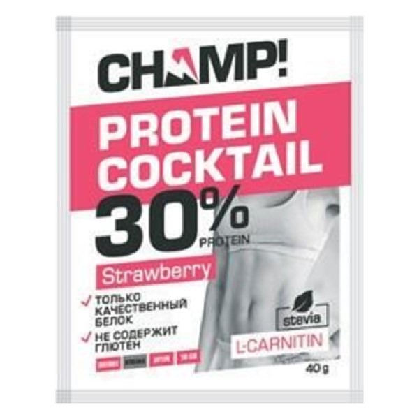 Леовит Коктейль протеиновый Клубничный