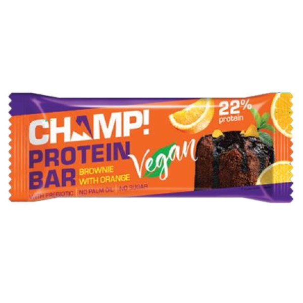 Леовит батончик протеиновый Брауни с апельсином