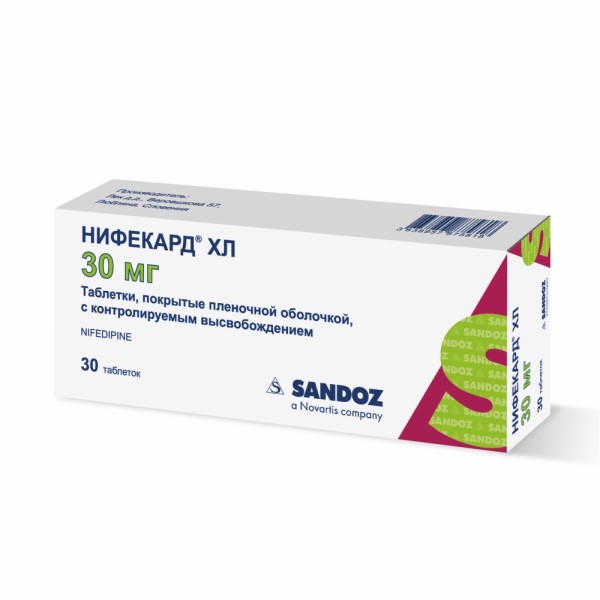 Нифекард хл