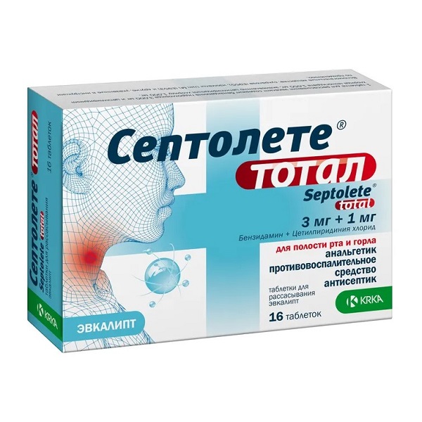 Септолете тотал эвкалипт