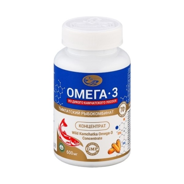 Омега-3 из дикого камчатского лосося концентрат