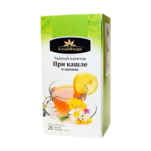 Алтайфлора чай при кашле и одышке