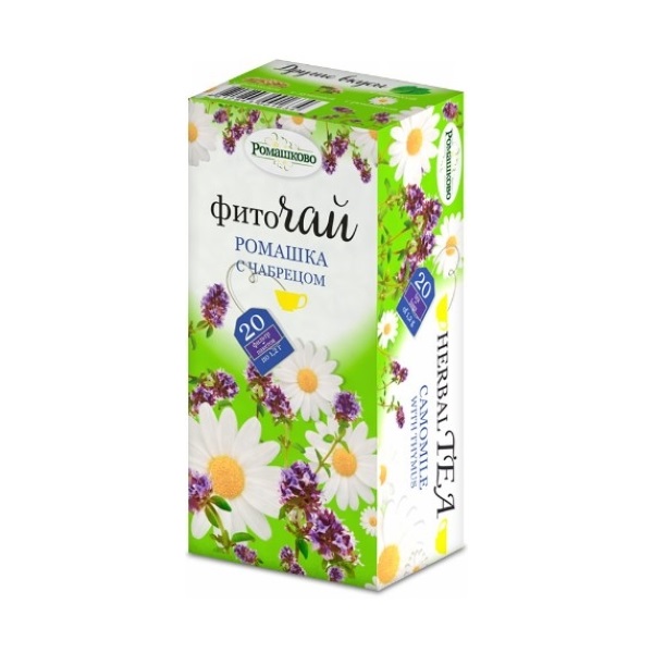 Фиточай ромашка с чабрецом Калина