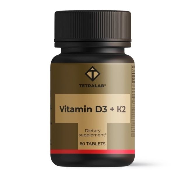 Витамин D3 + K2 Тетралаб