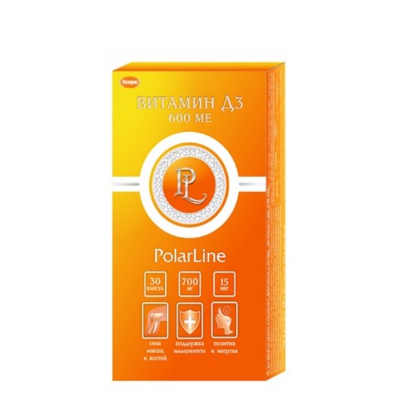 Витамин д3 600 ме Полярис