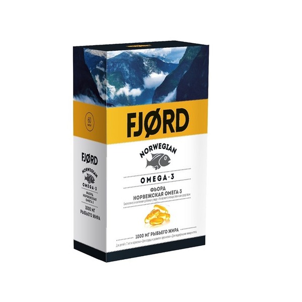 Фьорд норвежская омега-3