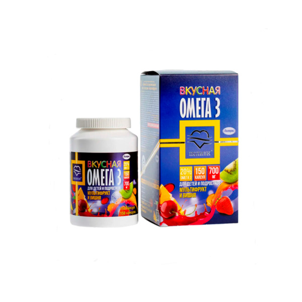 Омега-3 вишня/мультифрукт