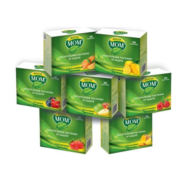 Доктор мом растительные пастилки