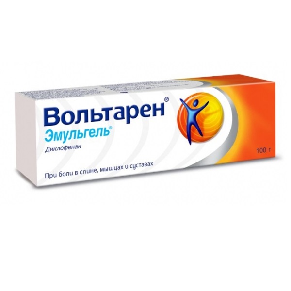 Вольтарен эмульгель 1%