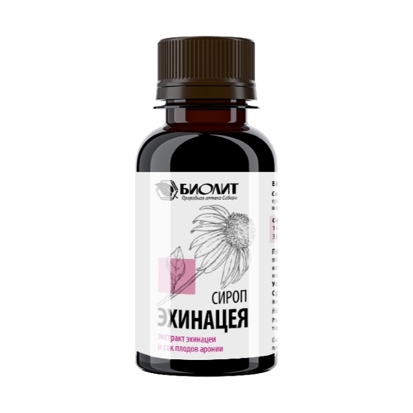 Эхинацеи сироп Биолит