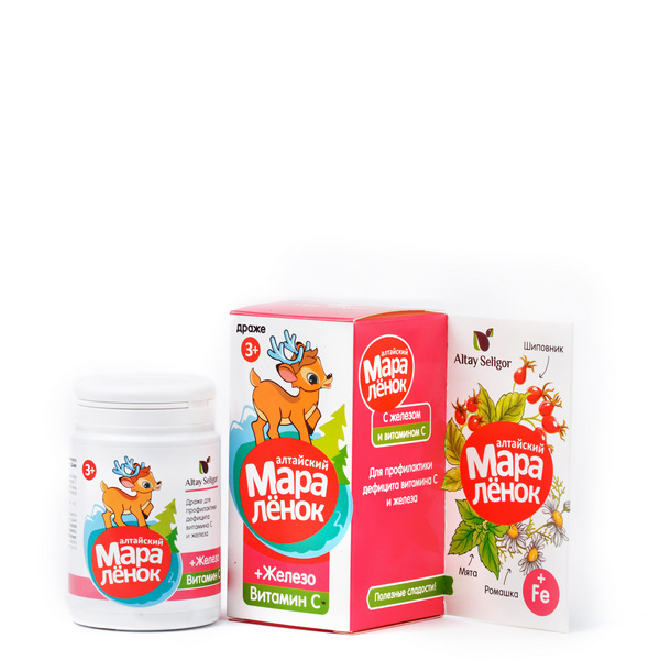 Драже "Алтайский маралёнок" Железо