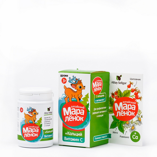 Драже "Алтайский маралёнок" Кальций