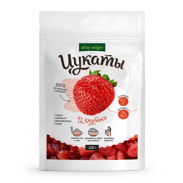 Цукаты из Клубники