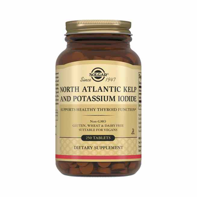 Йод из бурых водорослей и йодида калия