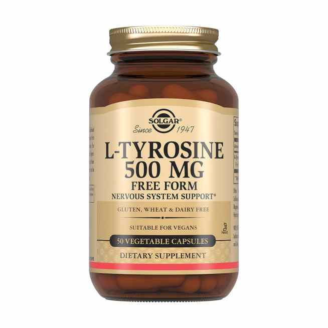 L-Тирозин 500 мг Солгар