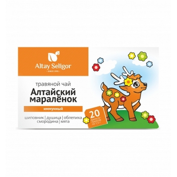 Чай "Алтайский маралёнок" иммунный детский