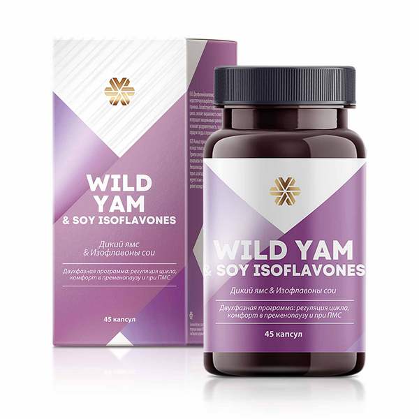Дикий ямс & изофлавоны сои