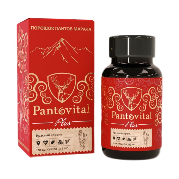Пантовитал плюс красный корень
