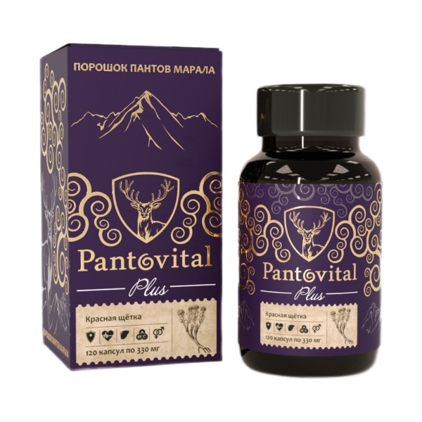 Пантовитал плюс красная щетка