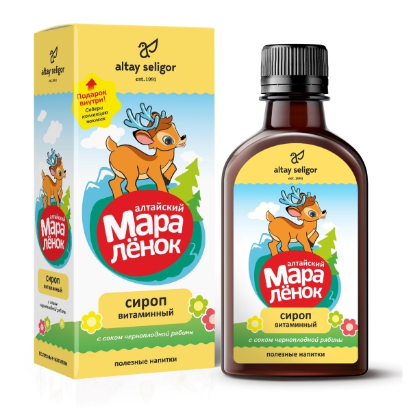 Сироп "Витаминный" Алтайский мараленок