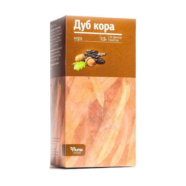 Дуба кора Фармгрупп