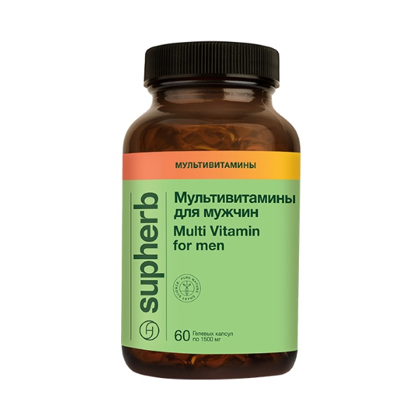 Мультивитамины для мужчин СупХерб