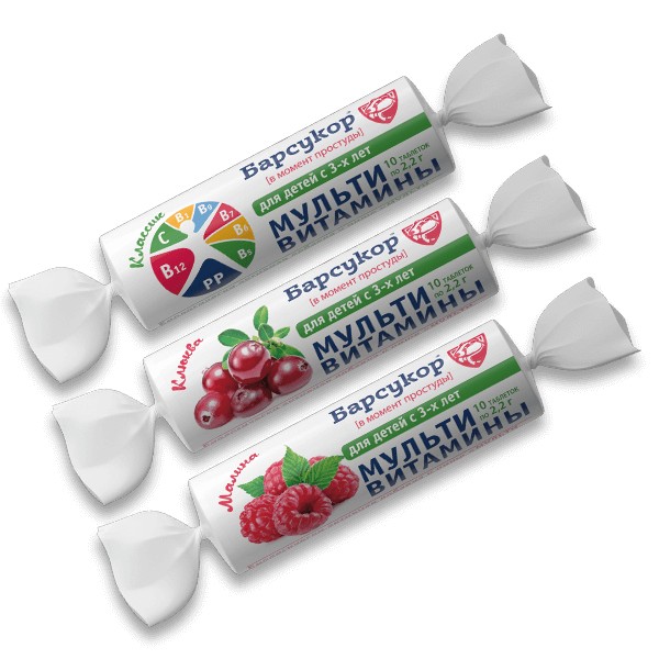 Барсукор мультивитамины для детей и взрослых