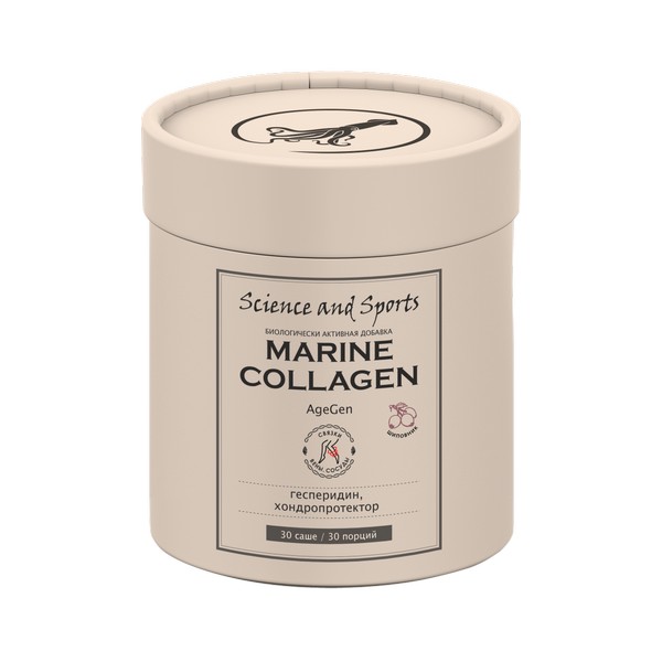 Science and sports морской коллаген для связок и венозной системы