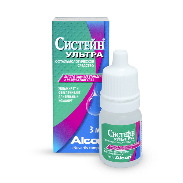 Систейн ультра средство офтальмологическое