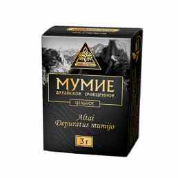 Мумие алтайский нектар в пластинах
