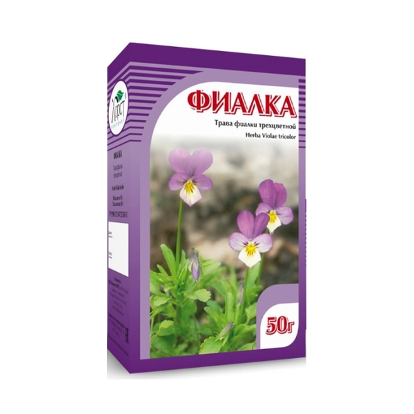 Фиалки трава
