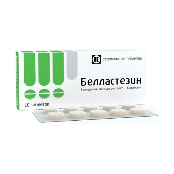 Белластезин таблетки