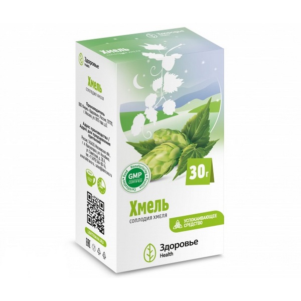 Фиточай здоровье + хмель