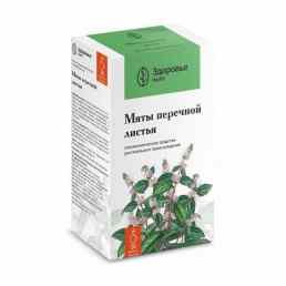 Мяты перечной листья