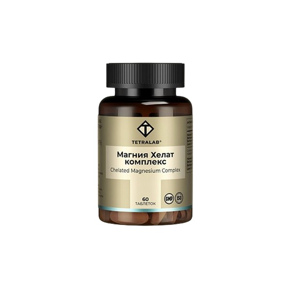 Магния хелат комплекс с B6, B2 и цинком TETRALAB