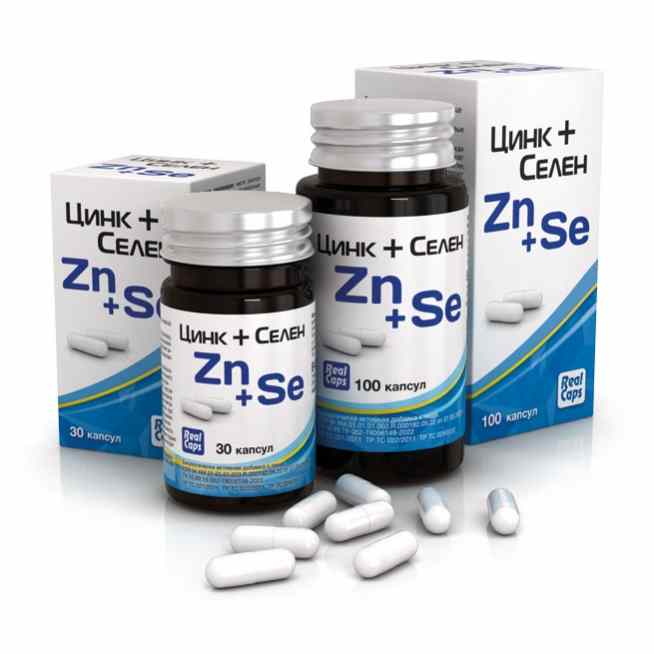 Цинк+селен Реалкапс